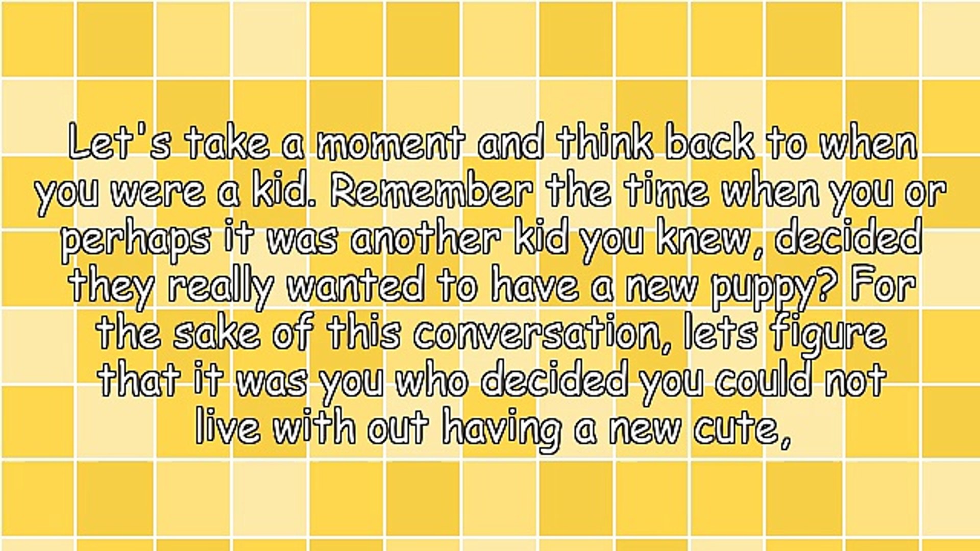 ⁣So, You Want to Get a New Puppy!