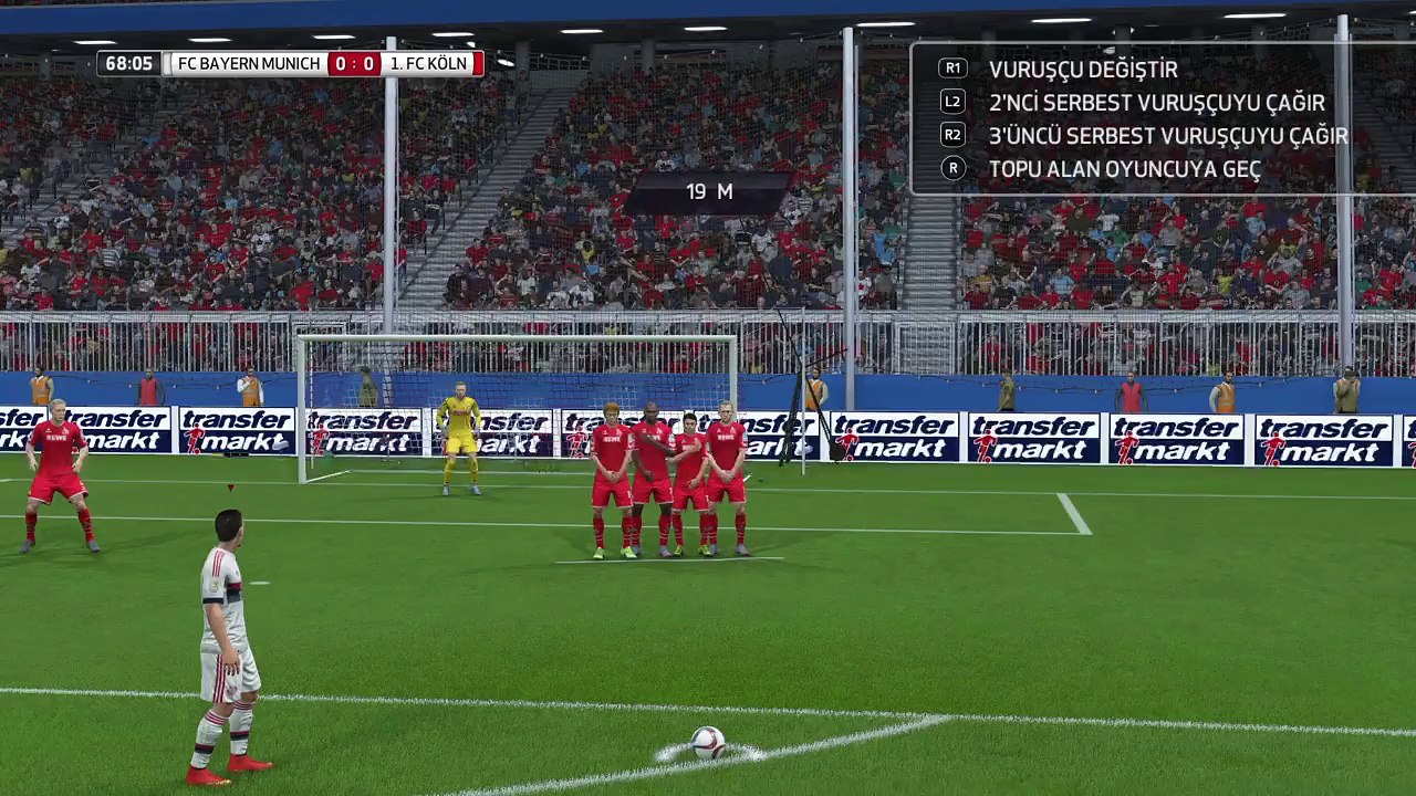 FIFA 16 Ribery freekick