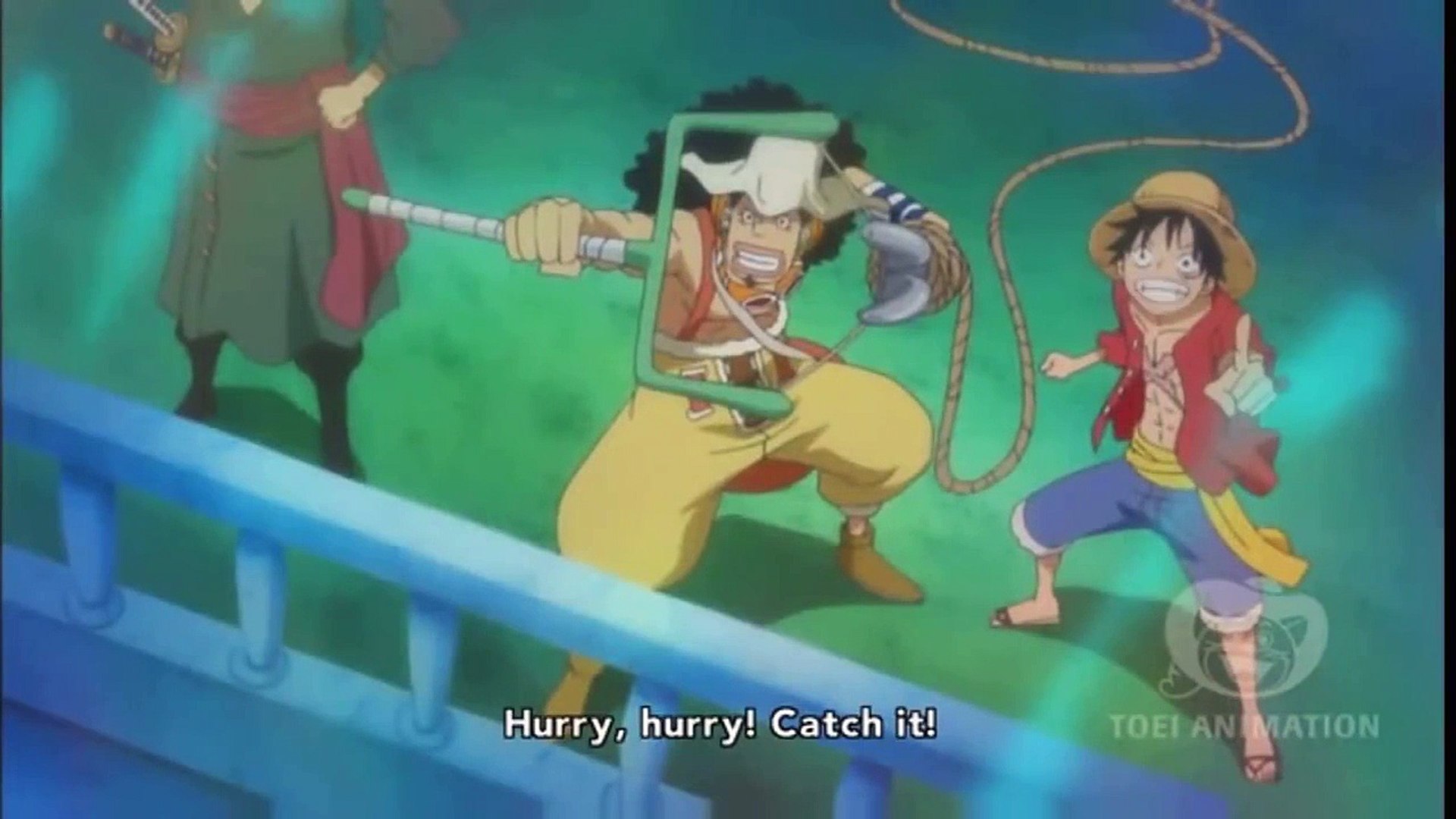 One Piece Choosing A Deep Sea Fish To Catch Dailymotion Video