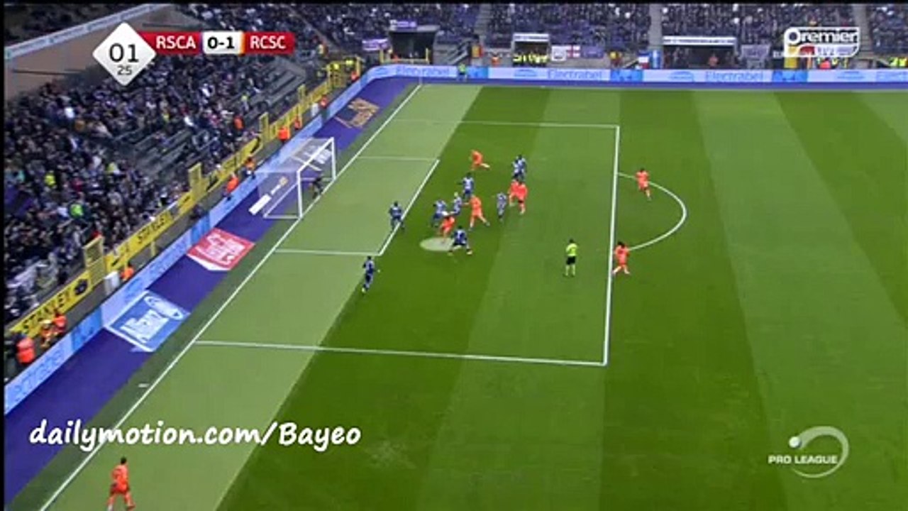 Perbet J. Goal HD - Anderlecht 0-1 Charleroi - 24-01-2016
