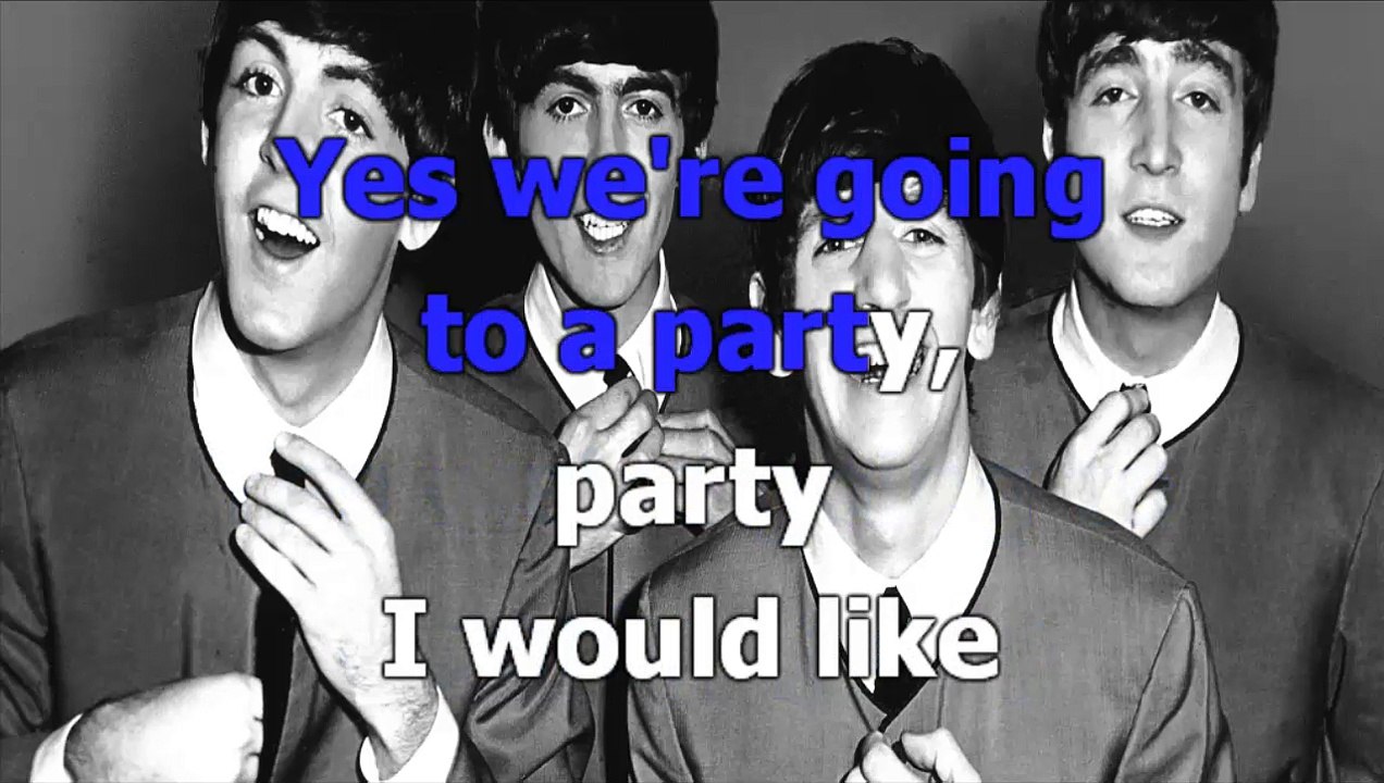 The Beatles - Birthday - karaoke lyrics