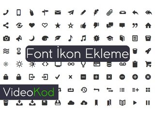 Siteye Font Icon Ekleme