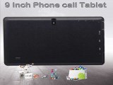 Cheap 9 inch Tablet PC Android  Dual Core Make phone Call BT WiFi FlashTablet PC android tablet Sim Card 7 8 9 10 android inch-in Tablet PCs from Computer