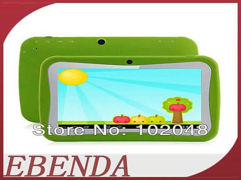 7 inch Quad Core Children Kids Tablet PC 8GB RK3126 Android 5.1 MID Dual Cam & Educational Games App Birthday Gift-in Tablet PCs from Computer