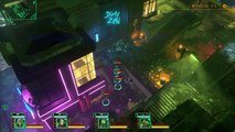 Cyberpunk warriors fighting cyberpunk baddies in a cyberpunk city. - Satellite Reign