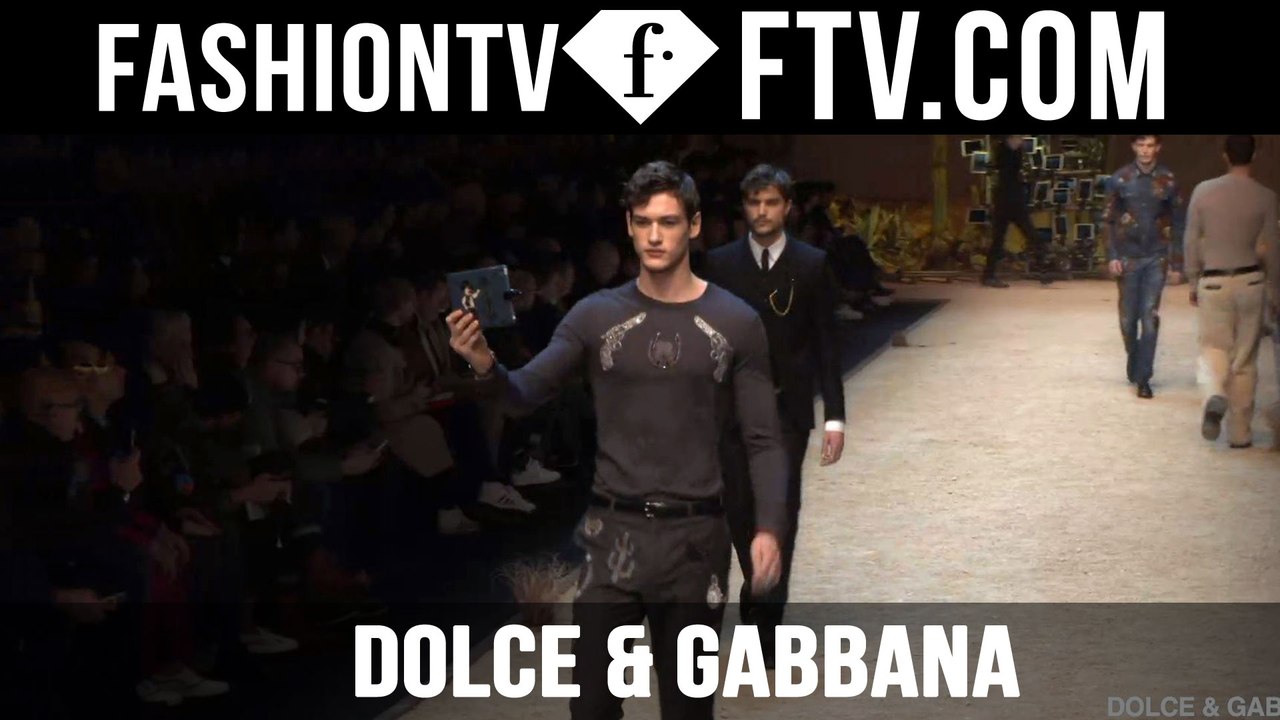 Dolce & Gabbana F/W 16-17 | Milan Fashion Week : Men F/W 16-17 | FTV.com