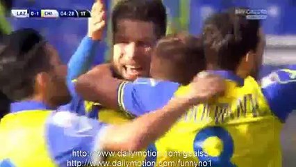Bostjan Cesar Goal Lazio 0 - 1 Chievo Serie A 24-1-2016