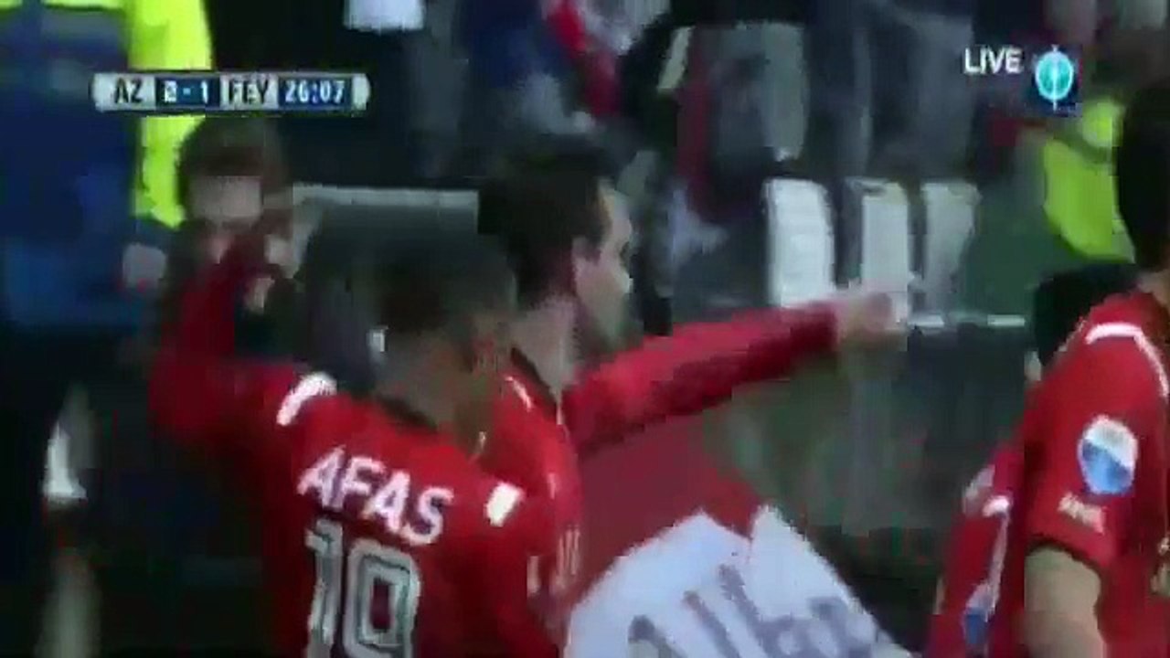 AZ Alkmaar vs Feyenoord 4-2 All Goals & Highlights Eredivisie 2016
