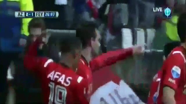 AZ Alkmaar vs Feyenoord 4-2 All Goals & Highlights Eredivisie 2016