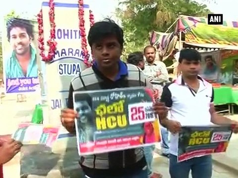 Students begin indefinite hunger strike, demand justice for Rohith Vemula