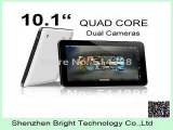 DHL Free shipping Tablet pc 10 inch Quad core android 4.4 capacitive screen Bluetooth HDMI WIFI Dual Camera-in Tablet PCs from Computer