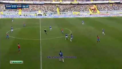 Gonzalo Higuain GOAL | Sampdoria 0-1 Napoli