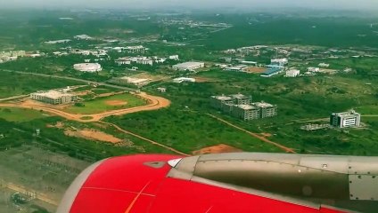 Crosswind Landing in Hyderabad Big Planes