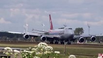 Cargolux - Boeing 747-8 F - Crosswind landing at AMS Schiphol (LX-VCD) Big Planes