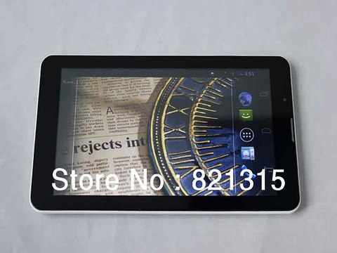 DHL Free shipping MTK6577 Dual Core cortex A9 1.2GHz built in 3G phone call wifi HDMI bluetooth GPS 7inch Android 4.1 tablet pc-in Tablet PCs from Computer