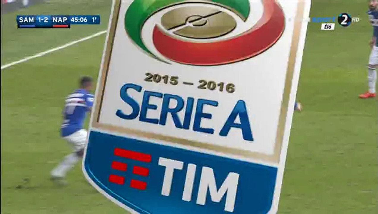 Joaquín Correa Goal HD - Sampdoria 1-2 Napoli  24-01-2016