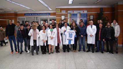 EL C.D. LEGANÉS DONÓ SANGRE EN EL HOSPITAL SEVERO OCHOA