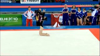British Gymnast Floor Routine