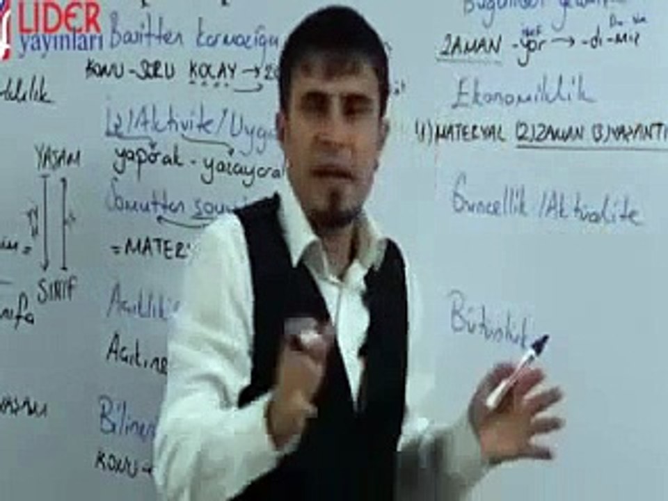 KPSS / Öğretmenlik / Öğretim Yöntem ve Teknikleri - Ders 03