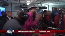 H Magnum feat Black M -Aucun mytho- en live dans Planète Rap !