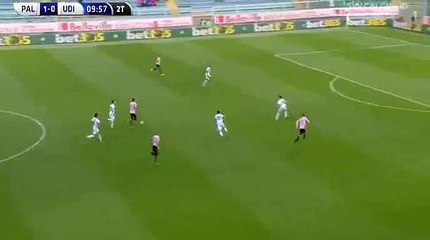 Oscar Hiljemark Goal - Palermo vs Udinese 2-0
