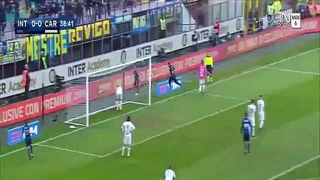 Inter Milan vs Carpi 1-1 ~ All Goals & Full Highlights - Palacio Goal [Serie A]