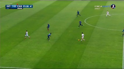 Goal Kevin Lasagna ~ Inter 1-1 Carpi ~