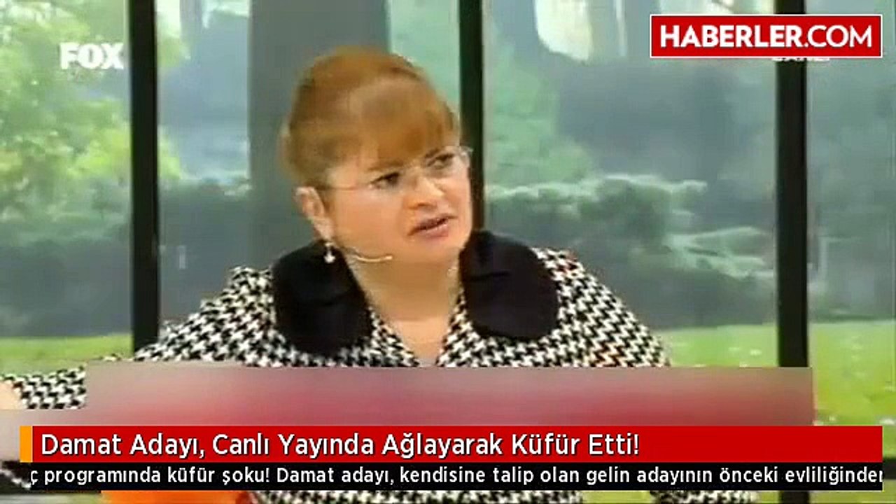İzdivaç programında küfür şoku! Damat Adayı, Canlı Yayında Ağlayarak Küfür Etti.