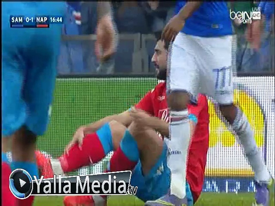 اهداف مباراة ( سامبدوريا 2-4 نابولي ) ‏الدورى الايطالى