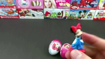 3 Minnie Mouse Surprise Eggs Unboxing - Chocolate Surprise Eggs