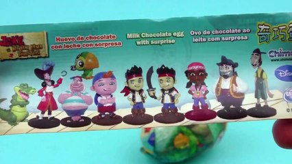 Descargar video: Jake and the Never Land Pirates Surprise Eggs Unboxing - Jake, Cubby