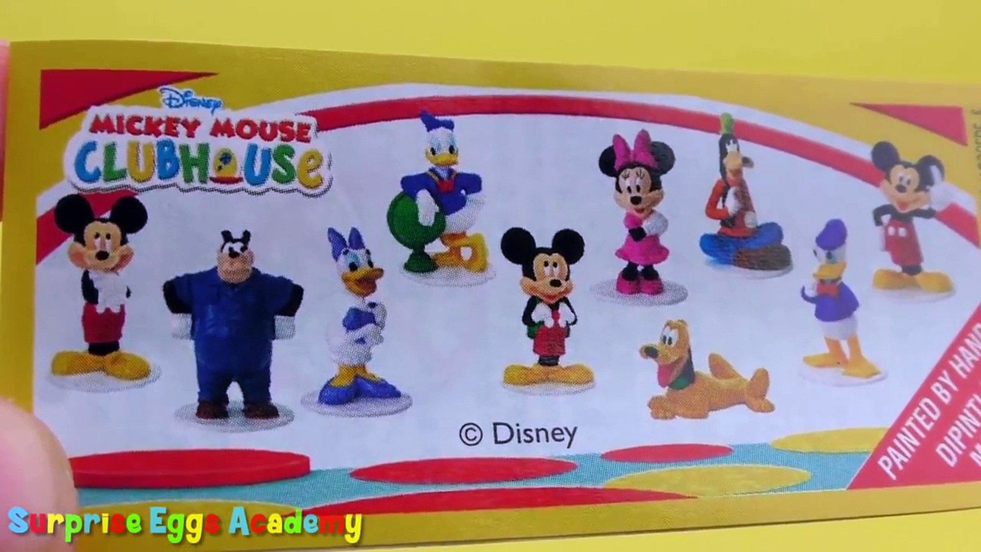 mickey mouse surprise eggs