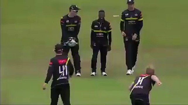 Ram Slam, T20 A new way to celebrate wicket.