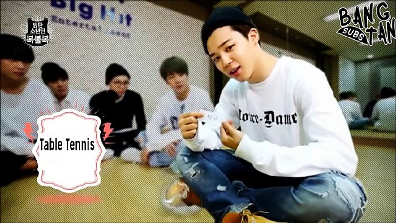 [ENG]150605 STARCAST: BTS\' Lucky Draw - EP 4 (Table Tennis)