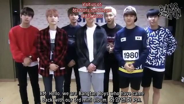 [ENG] 150429 BTS - 화양연화 pt.1 MelOn Greetings