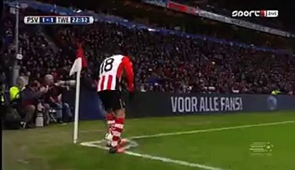 2-1 Héctor Moreno - PSV Eindhoven v. Twente 24.01.2016