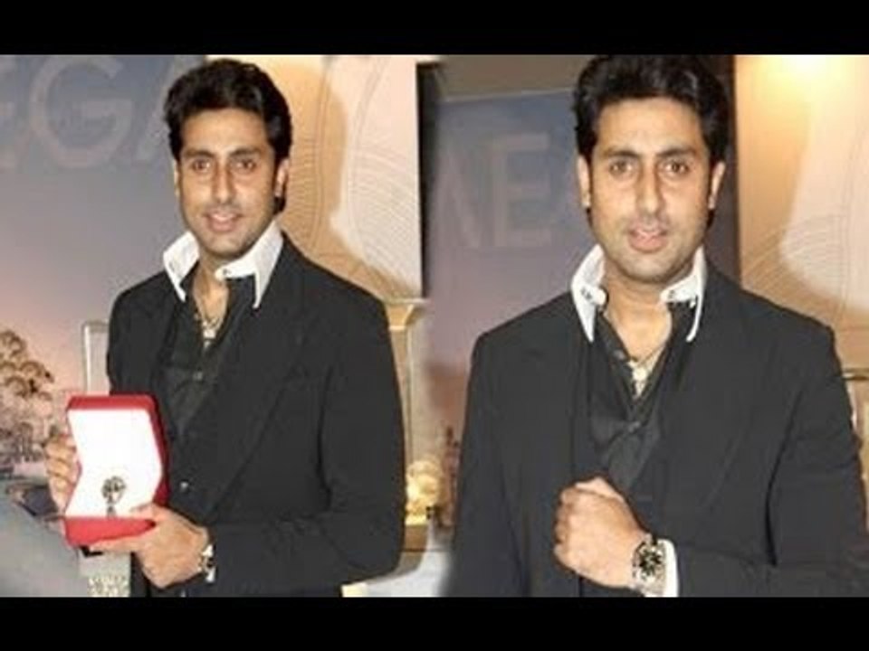Abhishek Bachchan | OMEGA Co Axial Exhibition Anti Magnetic Watch | Launch