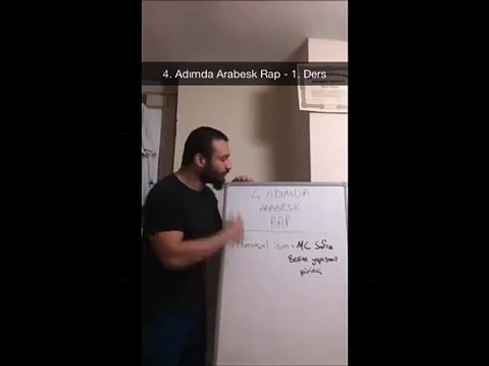 4 Derste \" Arabesk Rap \" Yapabilirsiniz,-Aykut Elmas Vine\'ları