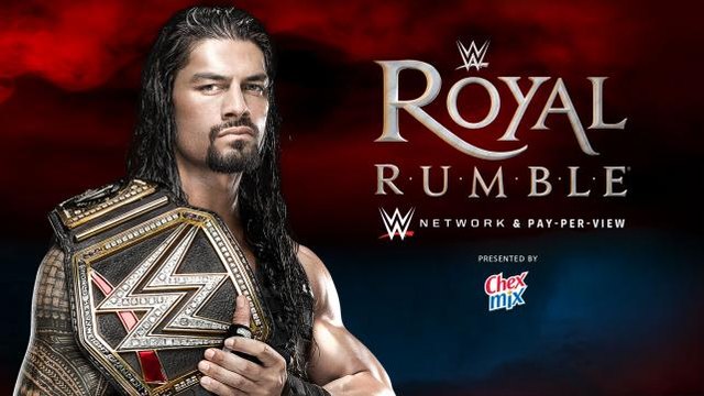 WWE Royal Rumble 2016 - Roman Reigns WWE World Heavyweight Championship Match HD