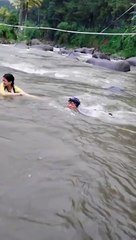 FUNNY VIDEO HARDI FADILLAH DAN NADYA HAMPIR TENGGELAM