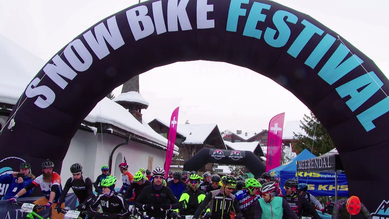 snow biking