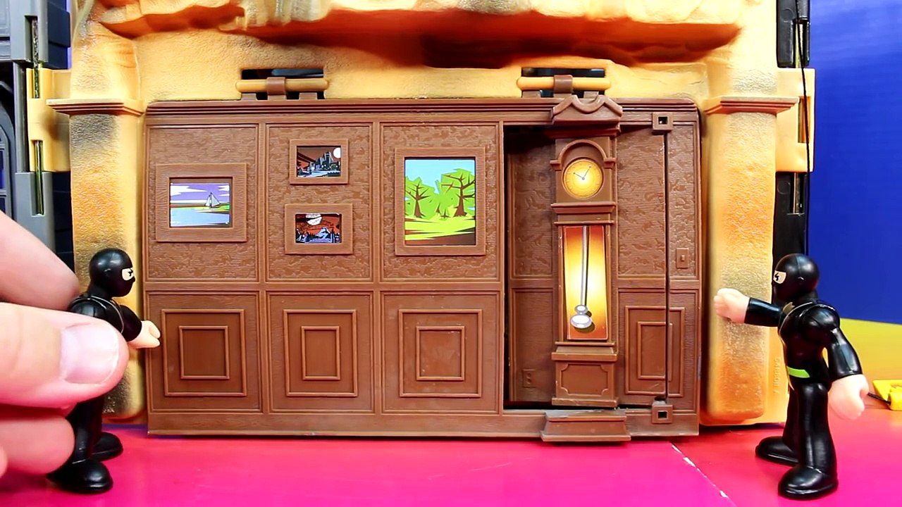 Imaginext Ras Al Ghul And Shadow Ninjas Invade Wayne Manor Batman Bruce Wayne Alfred