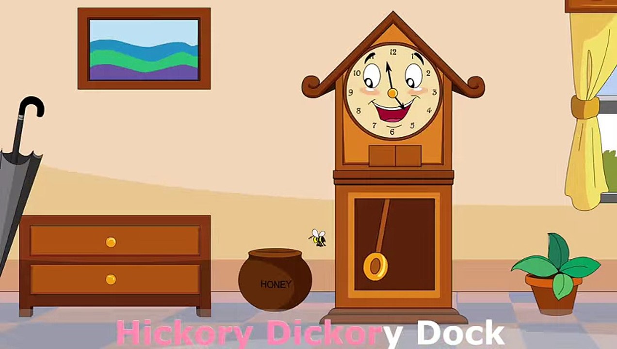 Hickory Dickory Dock - Nursery Rhymes by EFlashApps - video Dailymotion