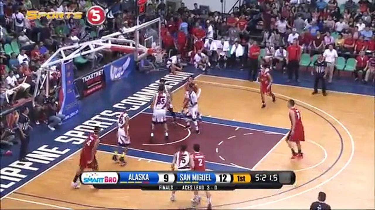 Alaska vs San Miguel - Q1- Finals G4 - Philippine Cup 2015-2016