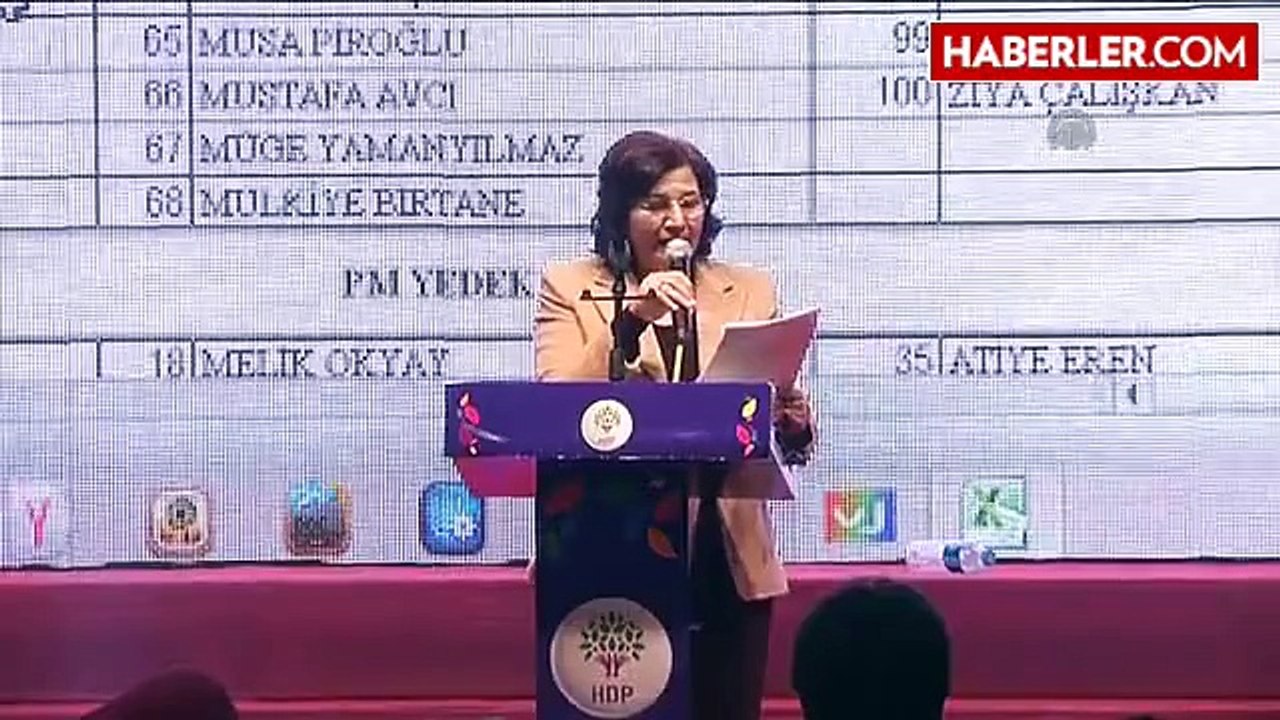 Demirtaş ve Yüksekdağ Yeniden Eş Genel Başkanlığa Seçildi