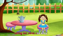 Little Miss Muffet HD with Lyrics - Nursery Rhymes by EFlashApps