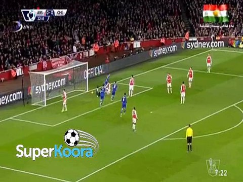 هدف مباراة ( ارسنال 0 -1 تشيلسي ) الدوري الانجليزى