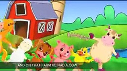 Old MacDonald Had A Farm EIEIO in HD with Lyrics by EFlashApps