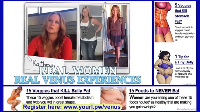 The Venus Factor Review - The Real Women of Real Venus Experiences Kathryn