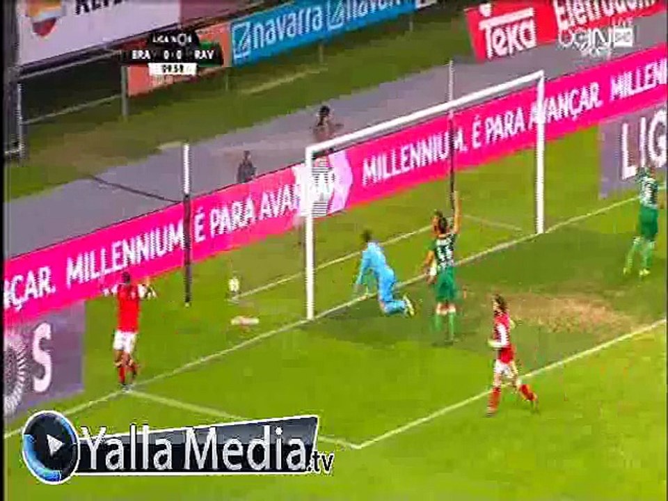 بالفيديو .. احمد حسن " كوكا " يحرز الهدف الاول ( سبورتينغ براغا 1-0 ريو آفي ) الدورى البرتغالى